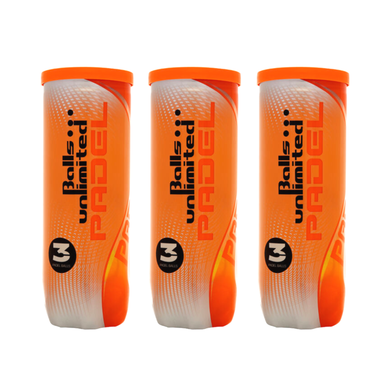 tennis ball unlimited Padel 3 ball tube - Pack 3