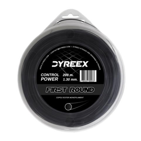 Dyreex tennis string First Round 200 m. set / 1.30 mm. string that provides power and comfort