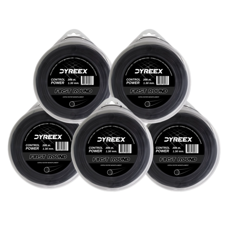 PACK FIRST ROUND Dyreex -  Only 199 € for 5 tennis string reels