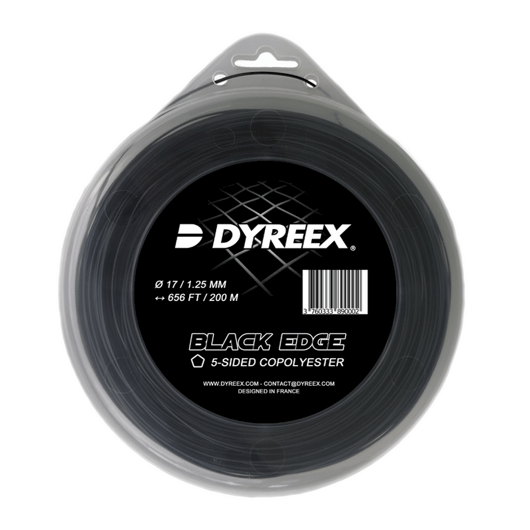 Dyreex black Egde - String that provides power and spin 200 m.