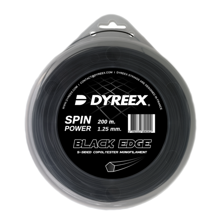 Dyreex black Egde 125 - String that provides power and spin 200 m.
