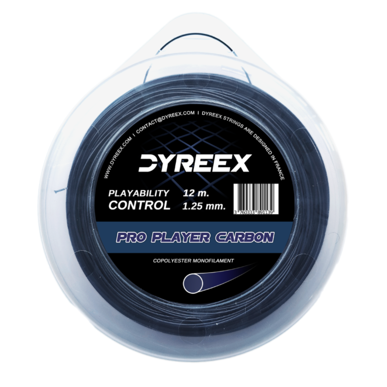 Dyreex Pro Player carbon monofilament tennis string 200 m. 125 / 1.30 mm.