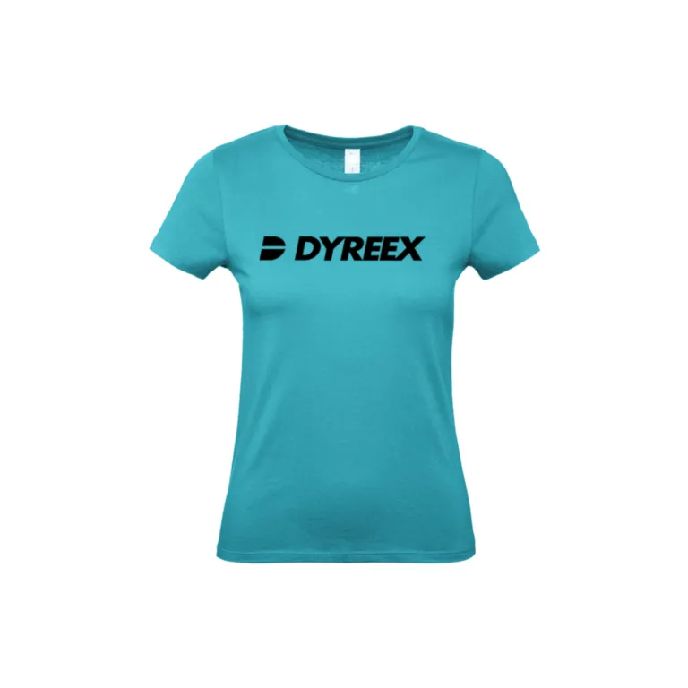 Dyreex tennis Blue greent-shirt for women