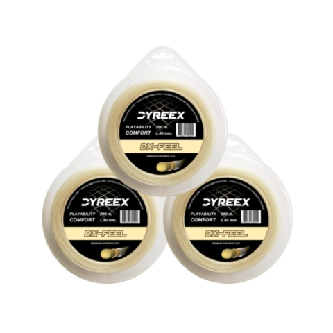 PACK Dyreex DX-Feel 1.40 mm. - Only 189 € for 3 tennis string reels