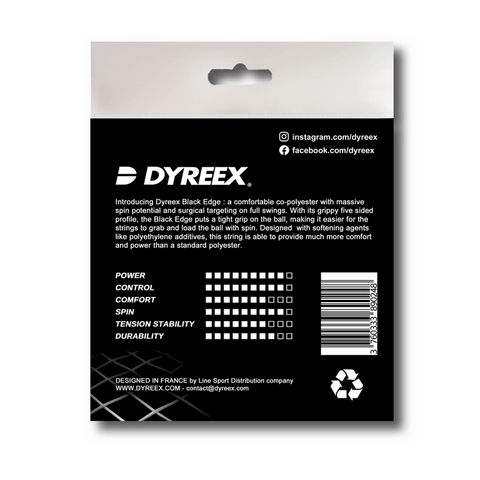 Dyreex Black Edge 130 mm Power and spin