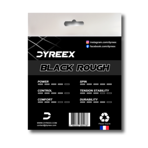 Dyreex tennis string Black Rough - Max Spin