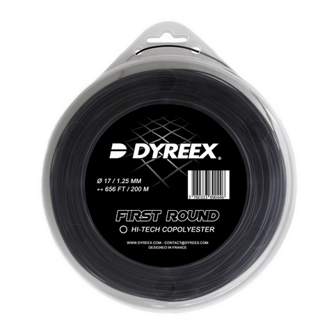 Dyreex tennis string First Round 200 m. set / 1.30 mm. string that provides power and comfort