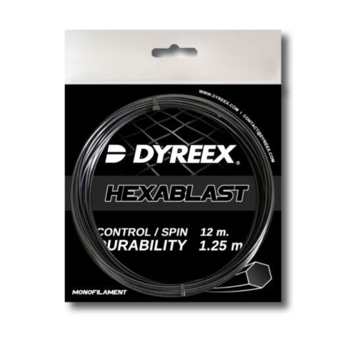 Dyreex tennis string Hexablast 12 m. / 1.25 mm.