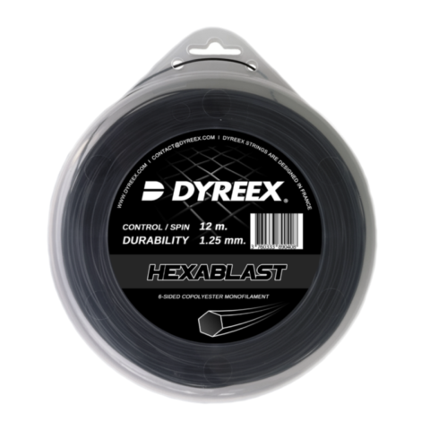 Dyreex tennis string Hexablast 200m. reel / 1.25 mm.