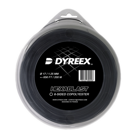 Dyreex tennis string Hexablast 200m. reel / 1.25 mm.