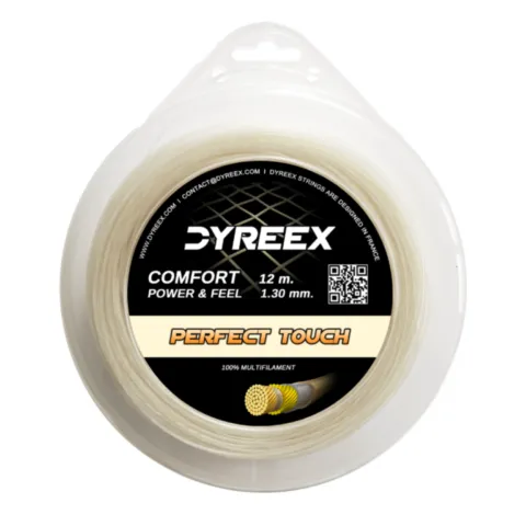 Dyreex tennis string Perfect Touch 1.30 mm.  tennis multifilament high comfort