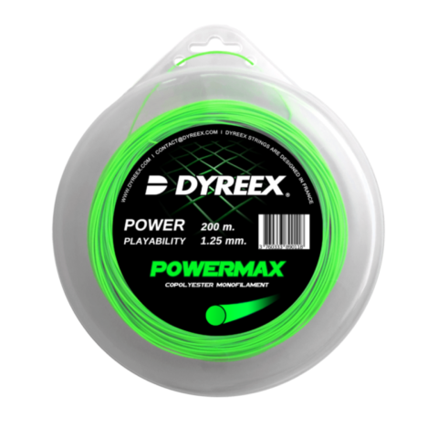 Dyreex Powermax tennis string - Power and ball bite