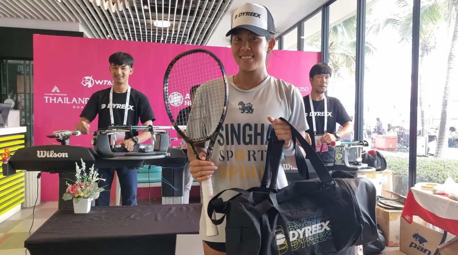 Richiedi una sponsorizzazione Dyreex e ricevi le tue corde da tennis gratuitamente