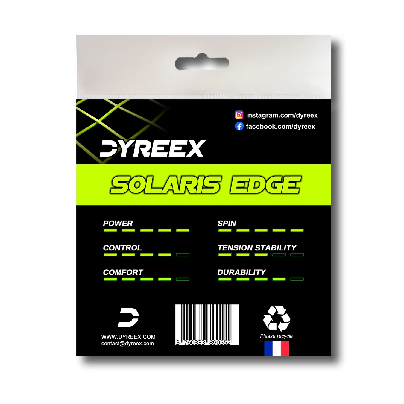 Dyreex solaris Edge 1.24 mm